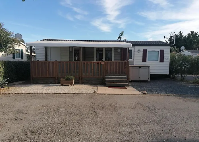 Mobilhome Cosy Spacieux 42m2, Climatise, Tv & Ll, 3 * Vic-la-Gardiole